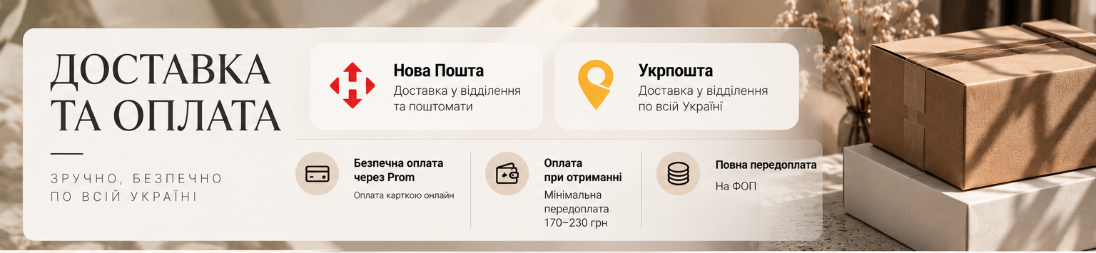 Доставка та оплата